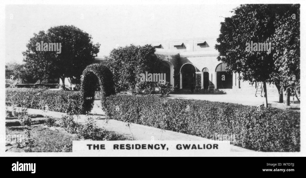 The Residency, Gwalior, Madhya Pradesh, India, c1925. Artist: Unknown Stock Photo