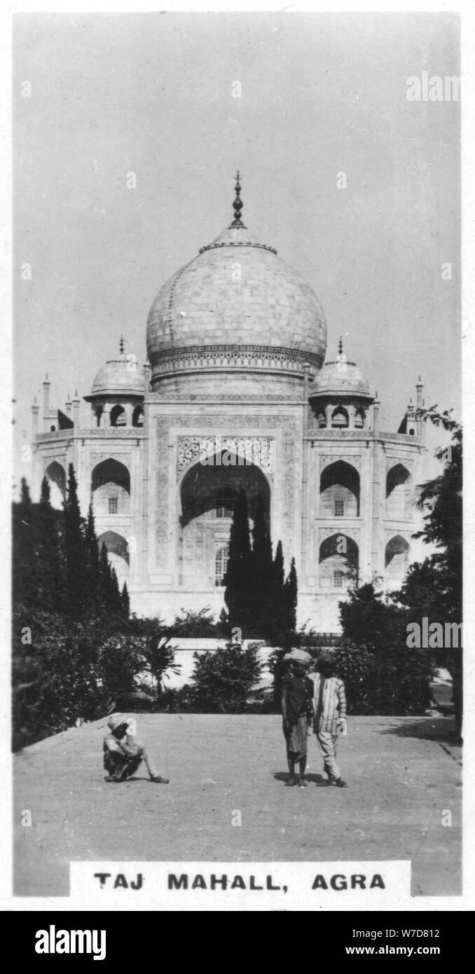 Taj Mahal, Agra, Uttar Pradesh, India, c1925. Artist: Unknown Stock Photo