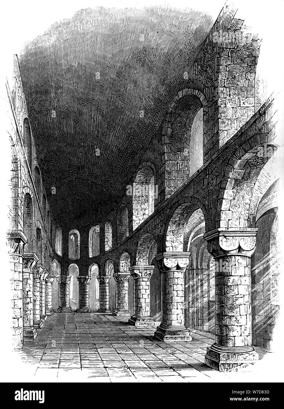 Chapel in the Tower of London, 1892. Artist: Unknown Stock Photo
