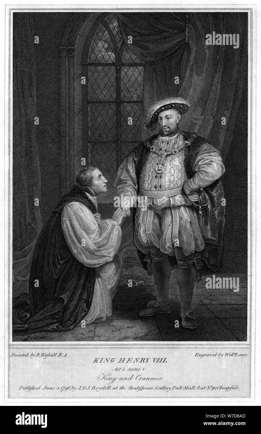 King henry viii england costume Black and White Stock Photos & Images