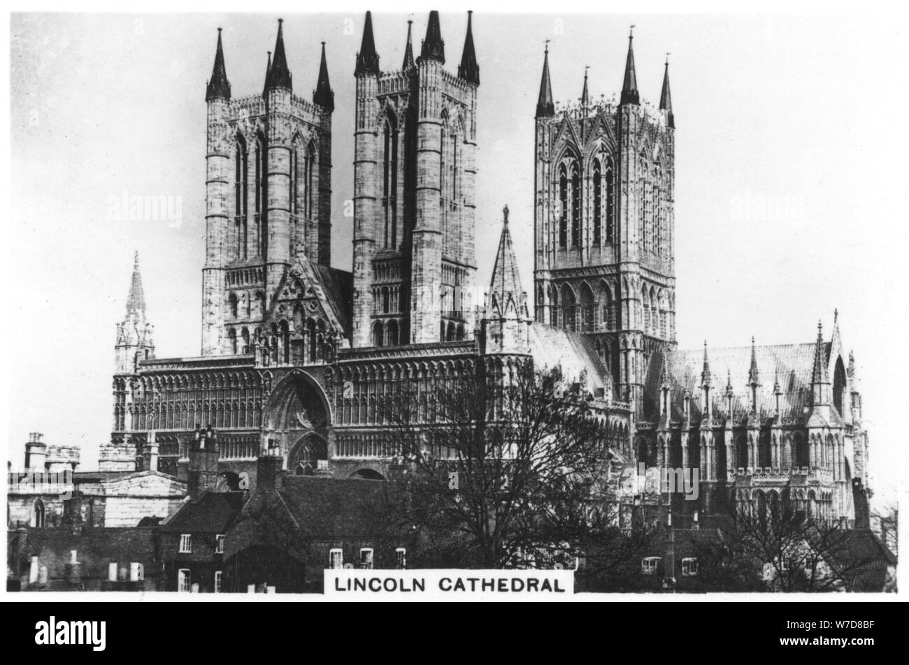 Lincoln Cathedral, 1936. Artist: Unknown Stock Photo