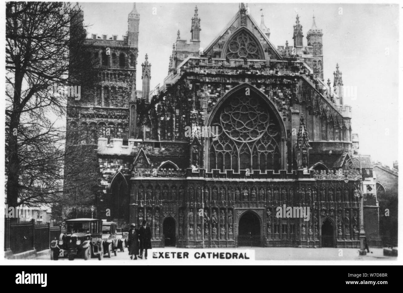 Exeter Cathedral, 1936. Artist: Unknown Stock Photo