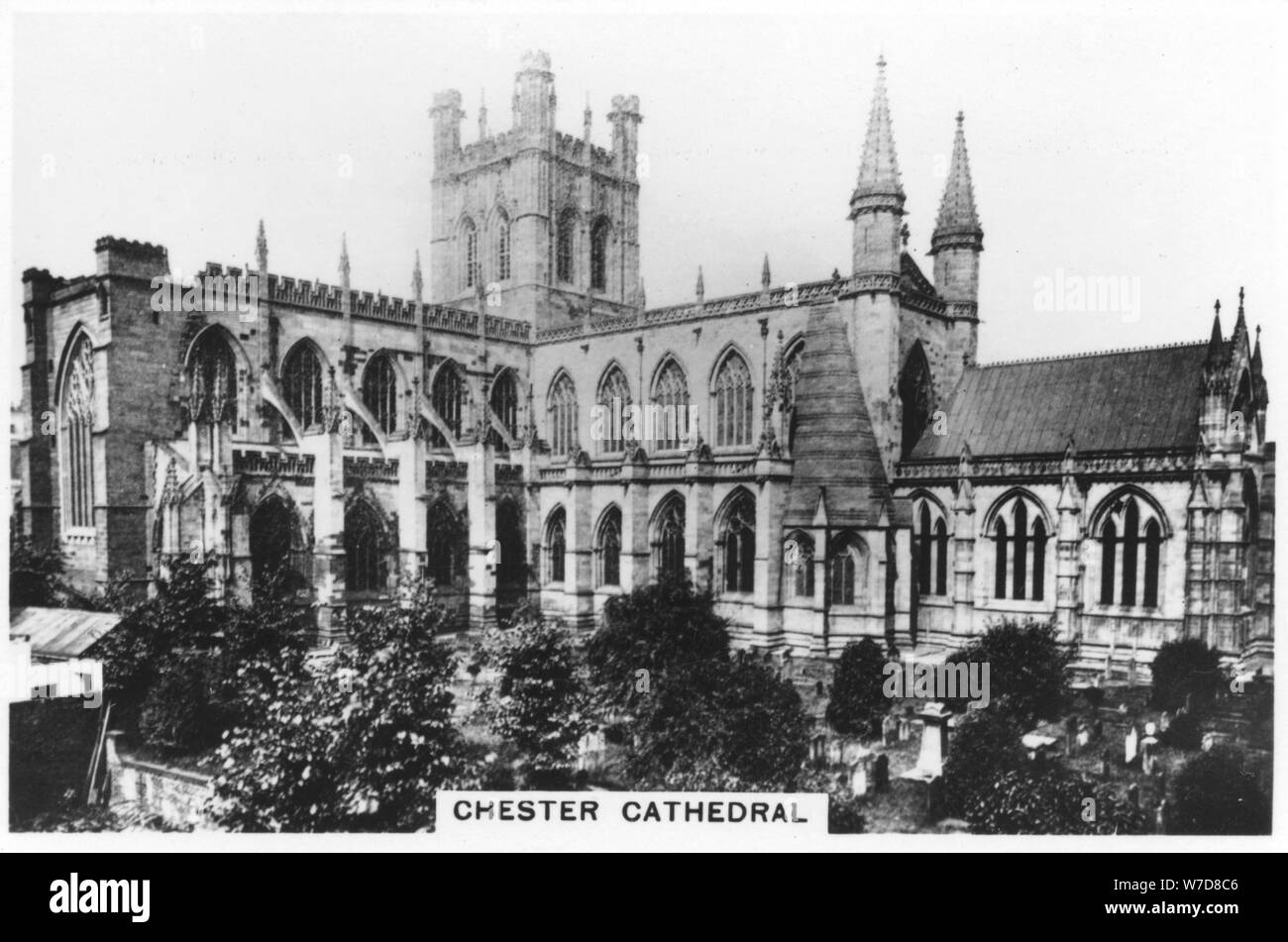 Chester Cathedral, 1936. Artist: Unknown Stock Photo