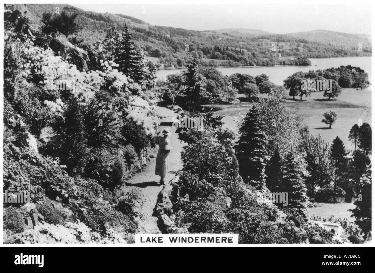 Lake Windermere, 1937. Artist Unknown Stock Photo Alamy