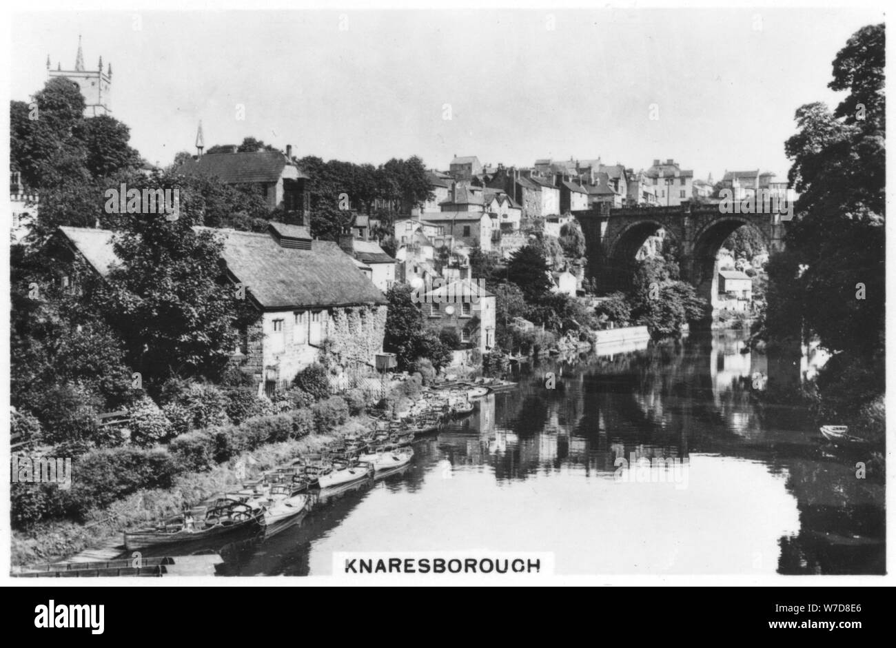 Knaresborough, North Yorkshire, 1937. Artist: Unknown Stock Photo
