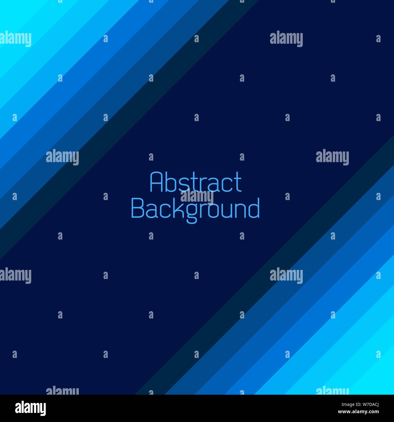 Blue abstract background. Stock Vector