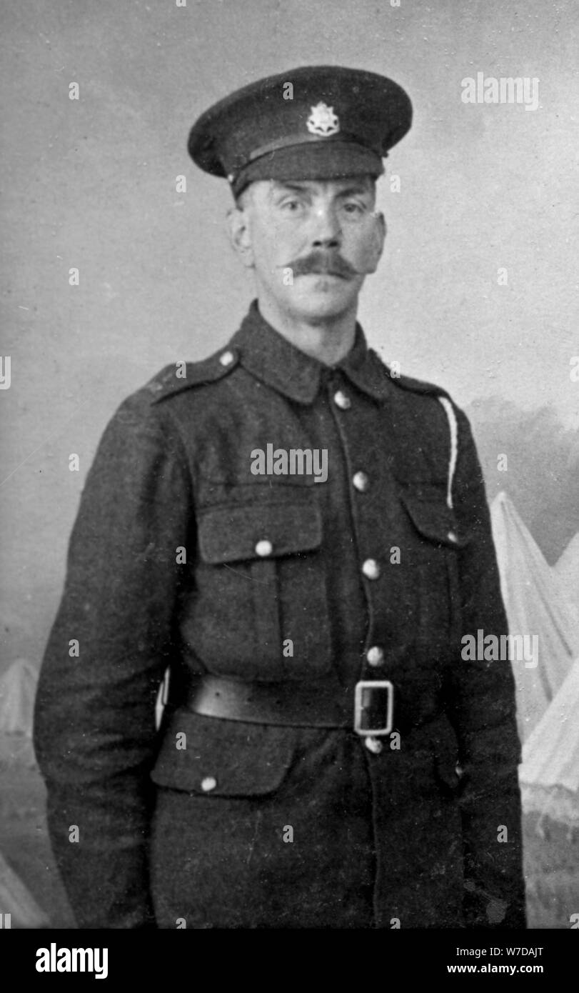 Private Webb, Dover, c1915-1916. Artist: Unknown Stock Photo