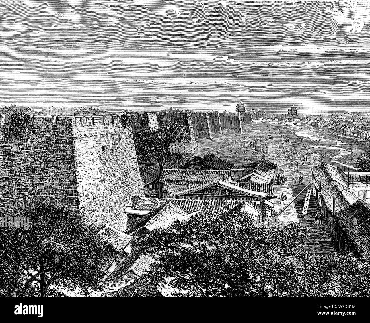 China beijing 19th Black and White Stock Photos & Images - Alamy