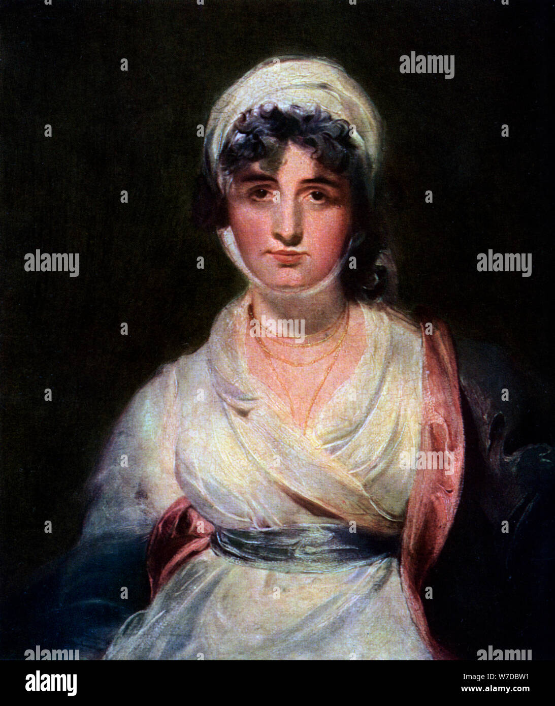 Sarah Siddons (1755-1831), English actress, 1911-1912. Artist: Unknown Stock Photo