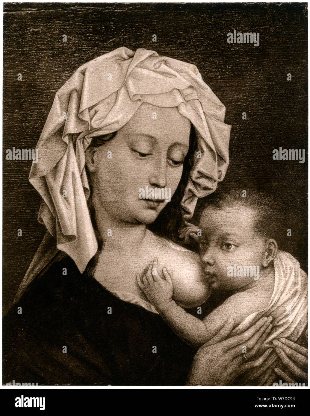 Madonna and Child', (1927). Artist: Rogier Van der Weyden Stock Photo -  Alamy