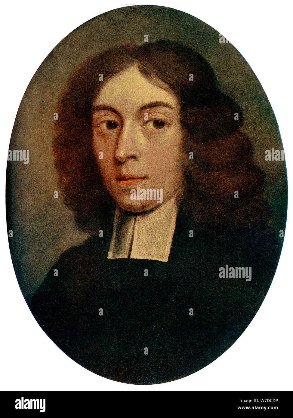 Andrew Marvell, English poet, 17th century. Artist Unknown Stock Photo