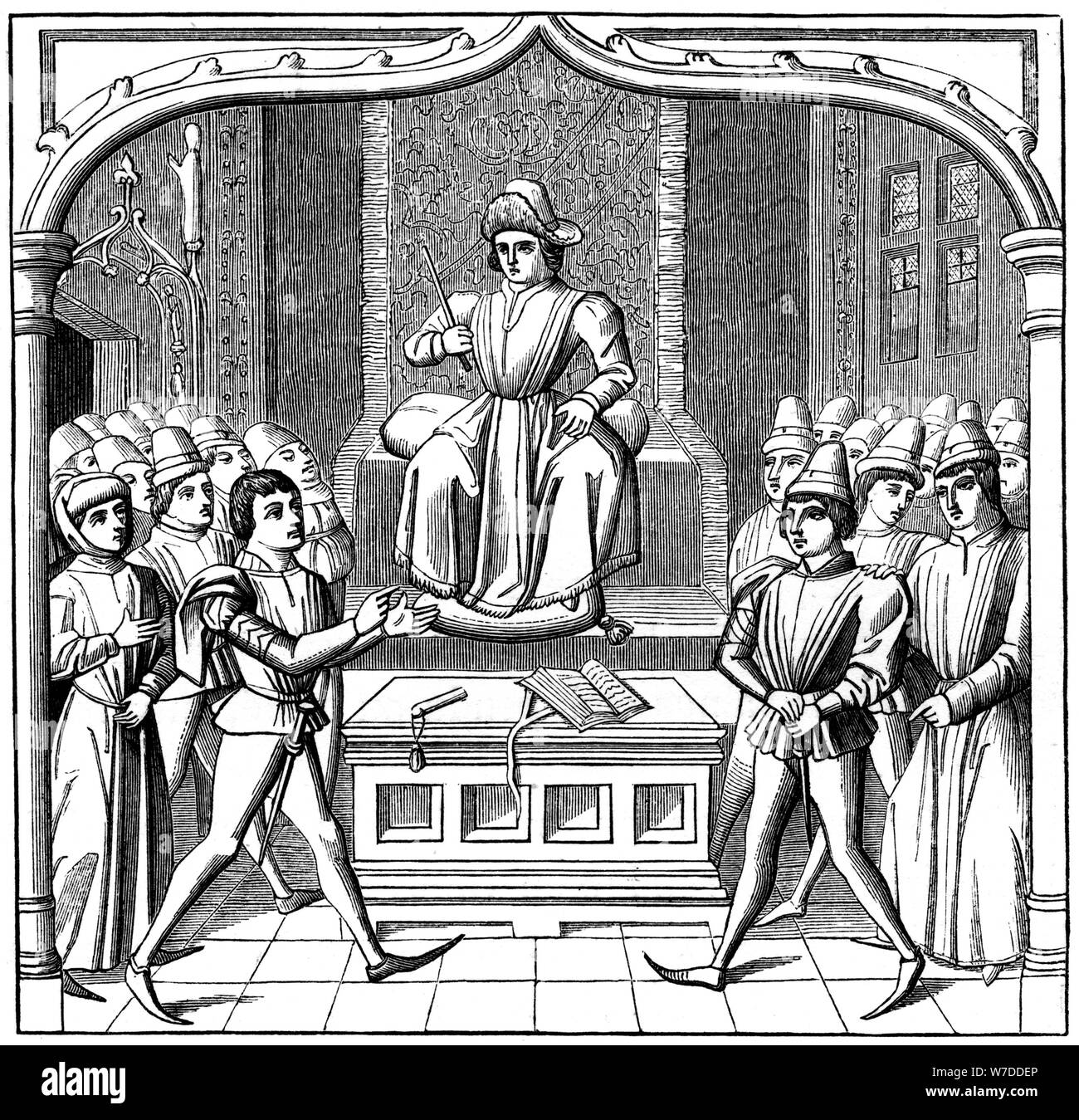 Medieval law court hires stock photography and images Alamy