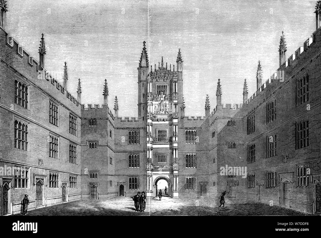 Black and white oxford university hi-res stock photography and images ...