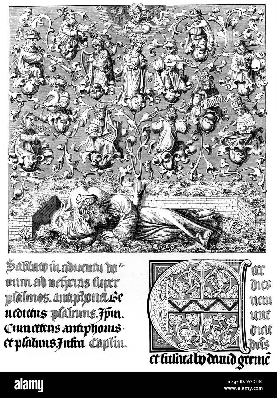 Celestial religion Black and White Stock