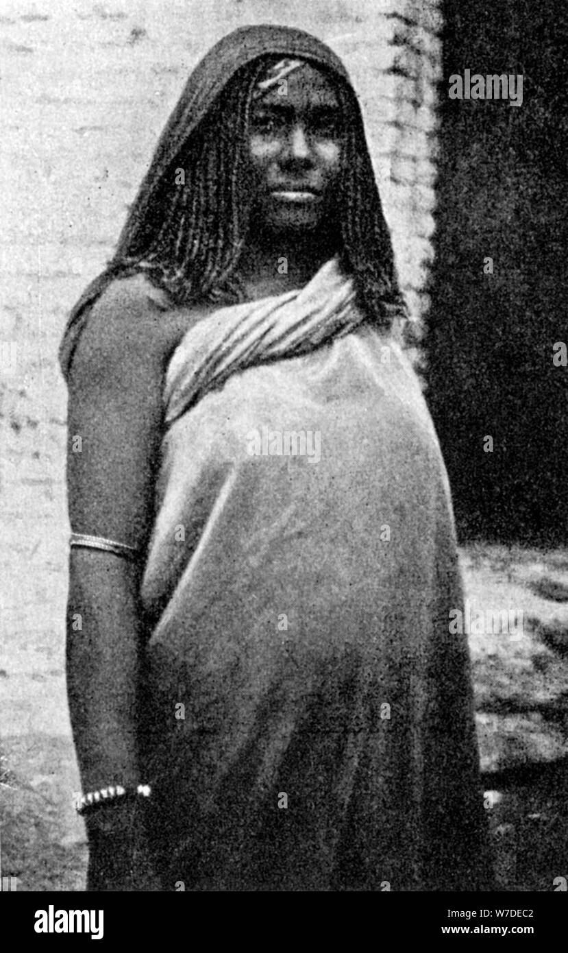 A slave woman from Abyssinia (Ethiopia), 1922. Artist: Unknown Stock Photo