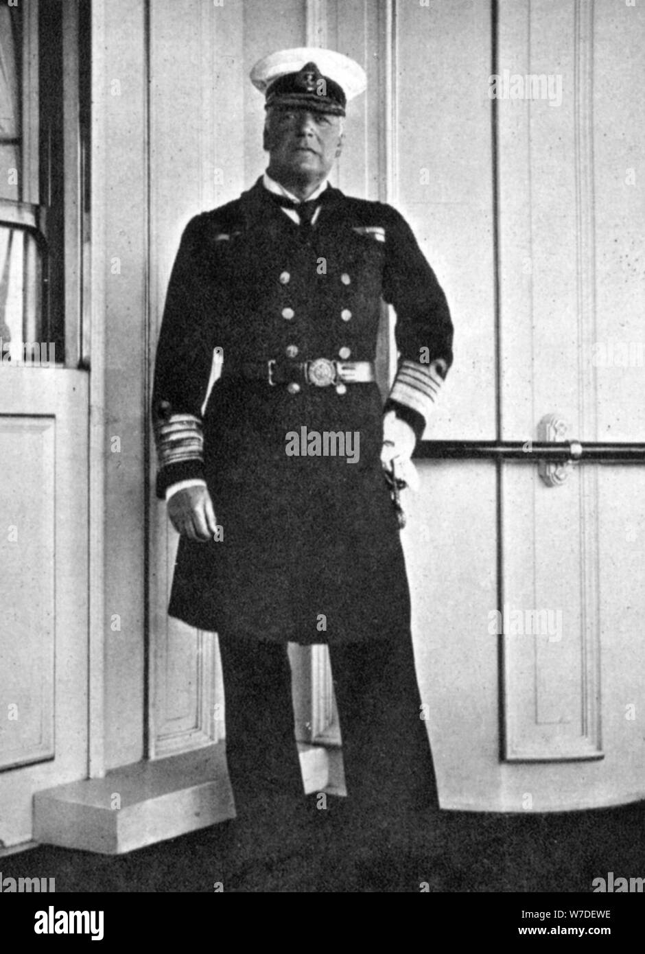 Lord Charles Beresford (18461919), 1908.Artist Queen Alexandra Stock