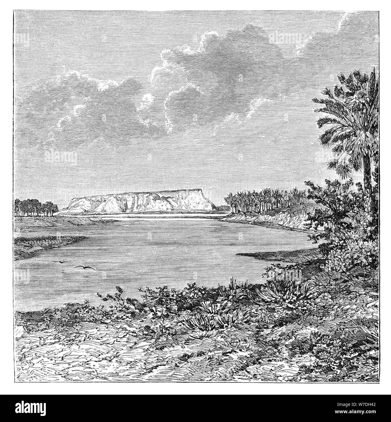 The Mound of Babil, Iraq, 1895. Artist Unknown Stock Photo Alamy