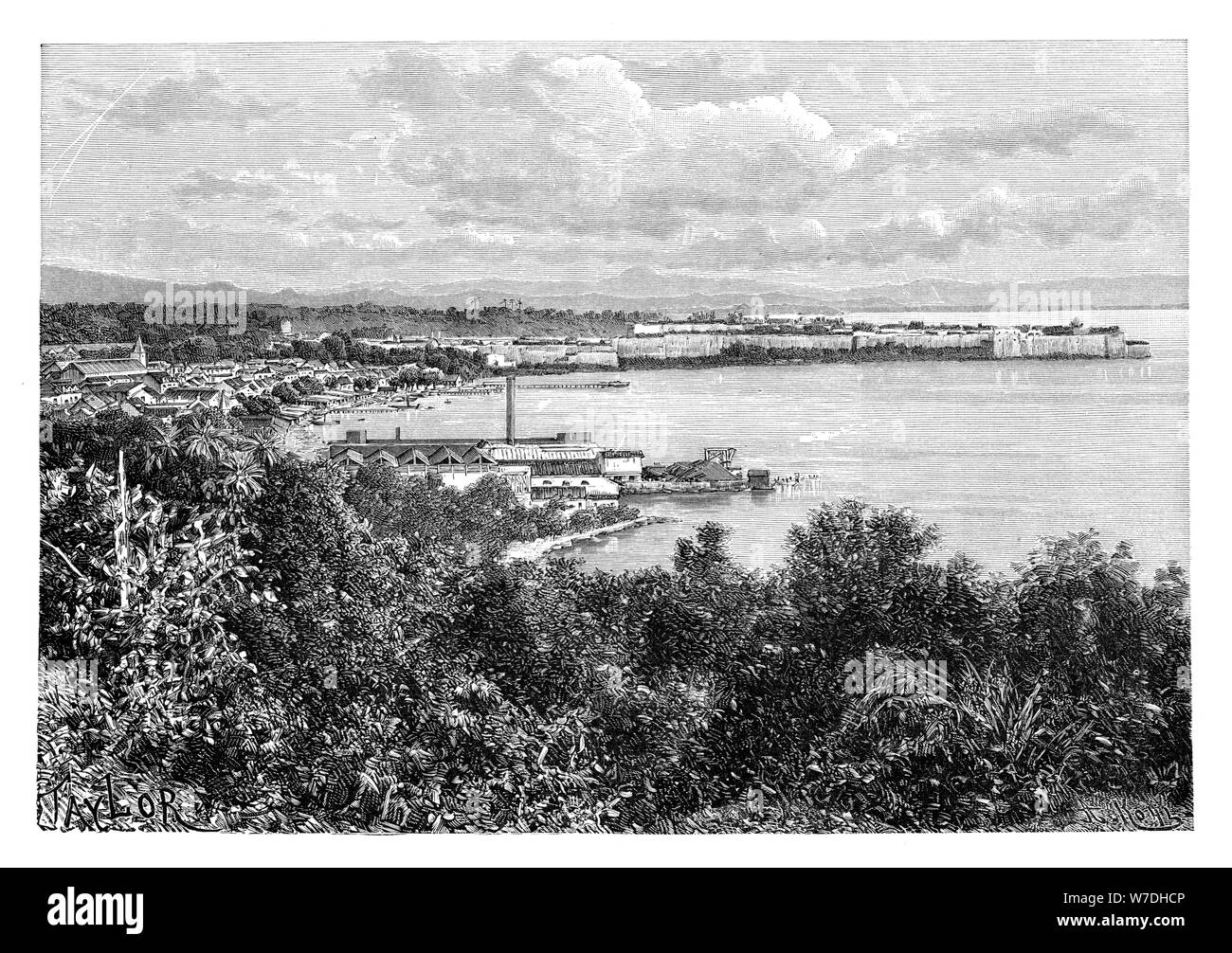 Fort de france martinique Black and White Stock Photos & Images Alamy