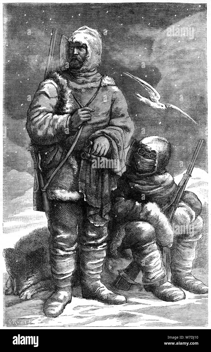 Julius Payer (1841-1915), Austro-Hungarian arctic explorer and landscape artist, 19th century. Artist: Unknown Stock Photo