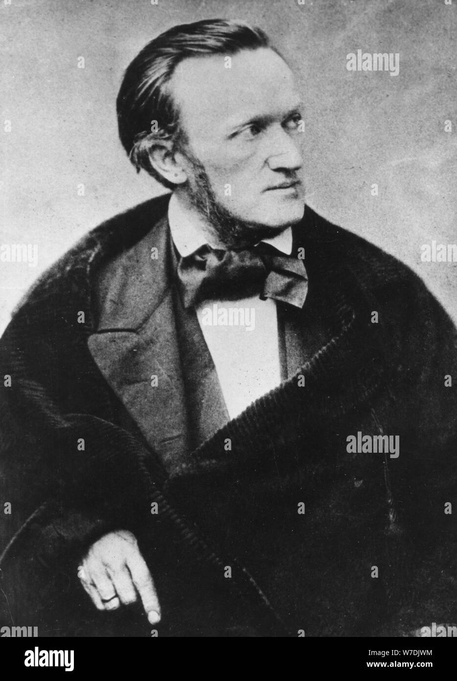 Richard Wagner (1813-1883), German composer, 19th century. Artist: Unknown Stock Photo