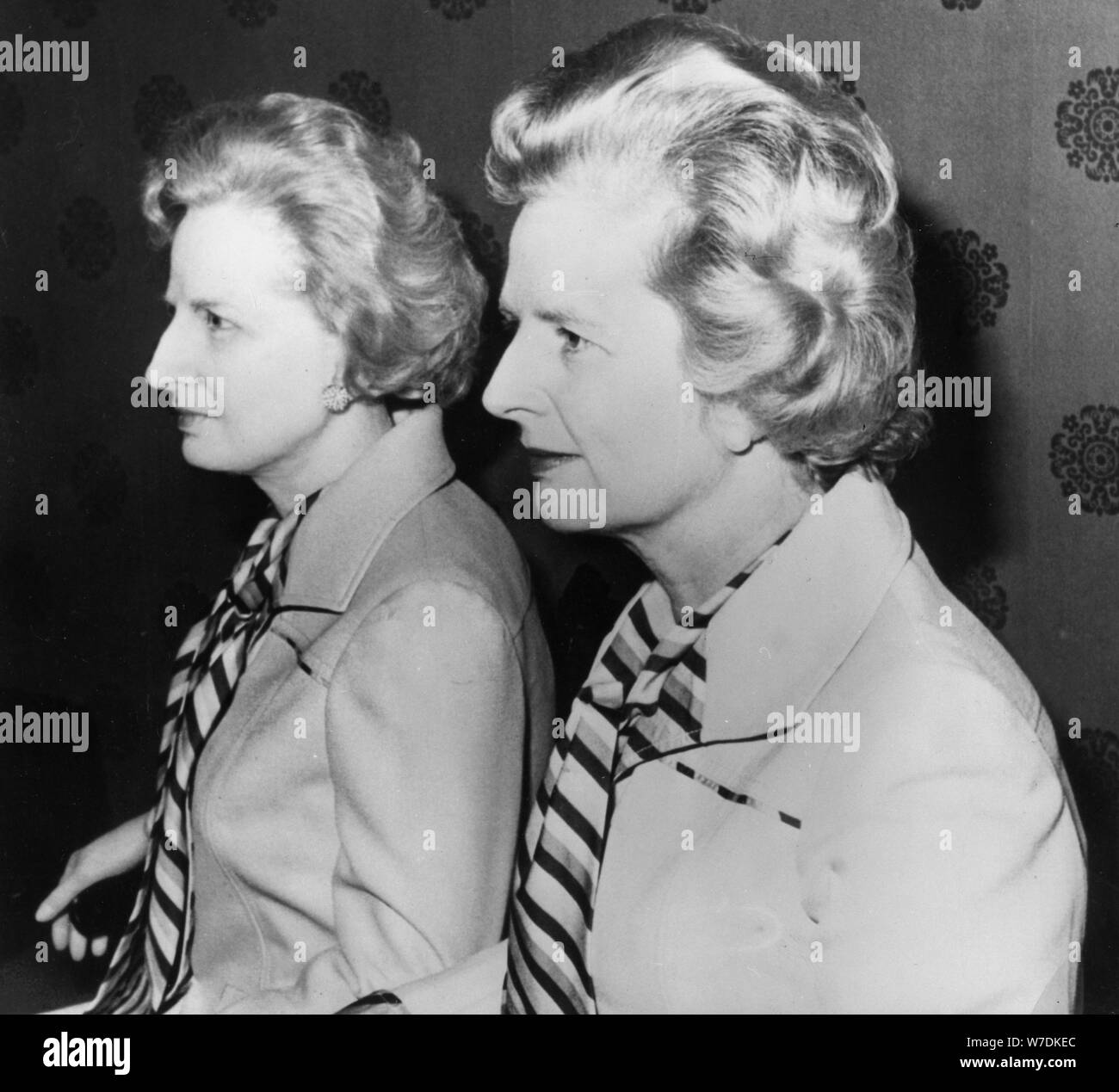 Margaret thatcher 1975 Black and White Stock Photos & Images Alamy