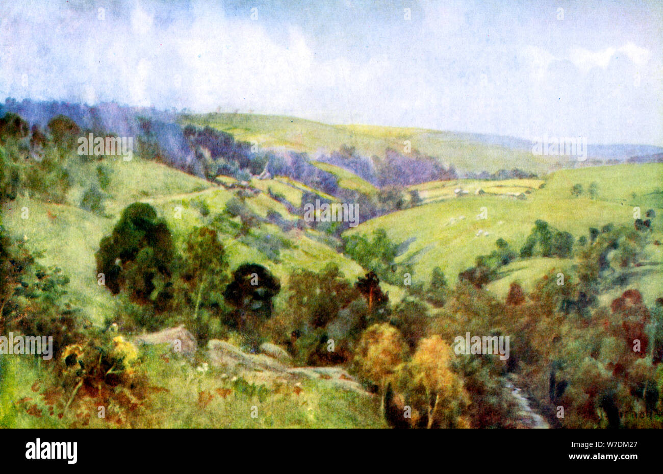 Harrogate landscape painting hires stock photography and images Alamy