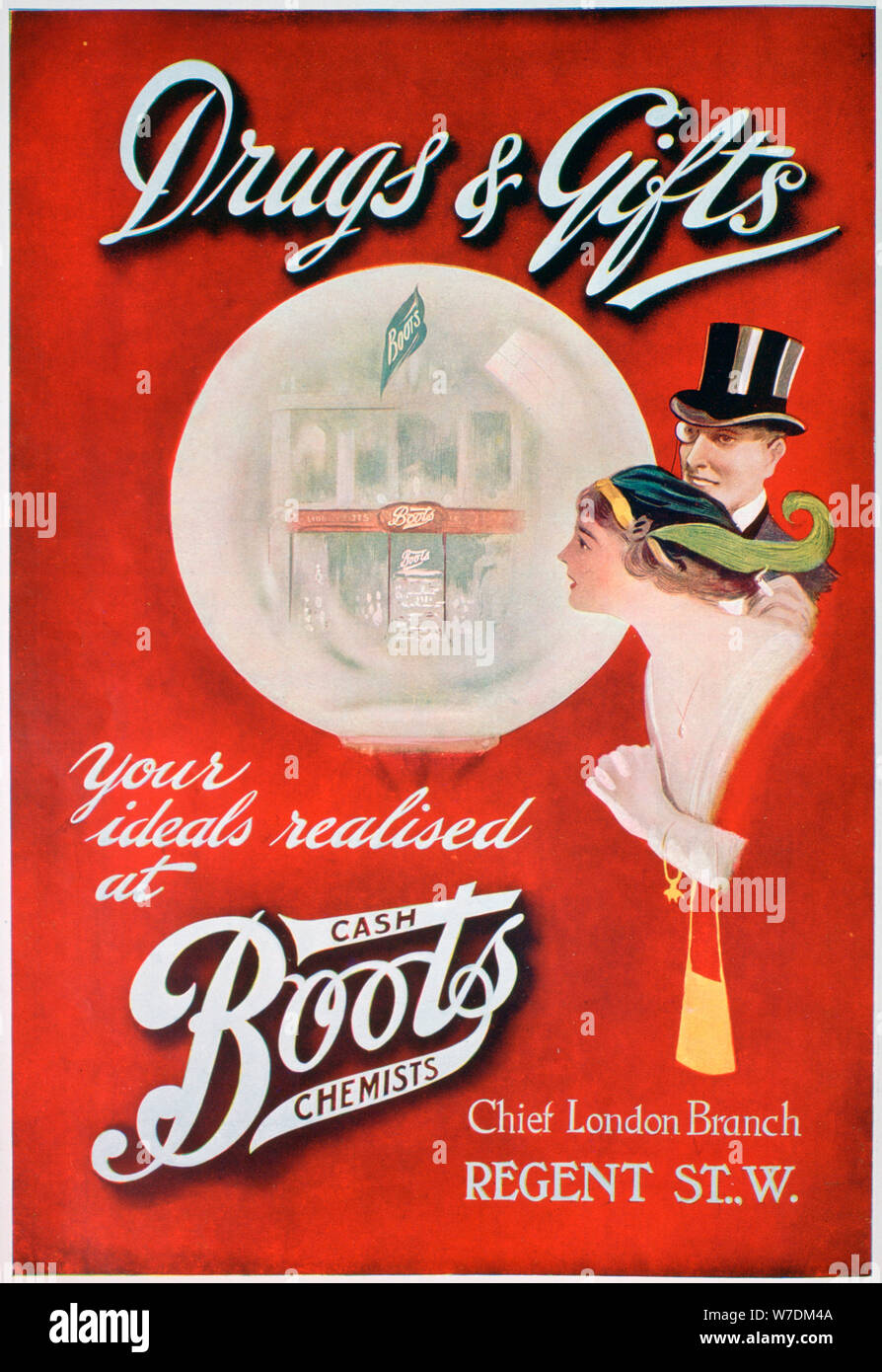 Boots chemist advertising advert hires stock photography and images