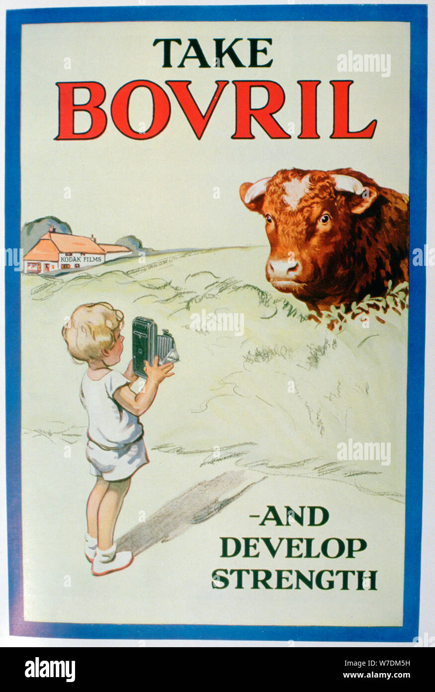 Bovril advert, 1930. Artist: Unknown Stock Photo