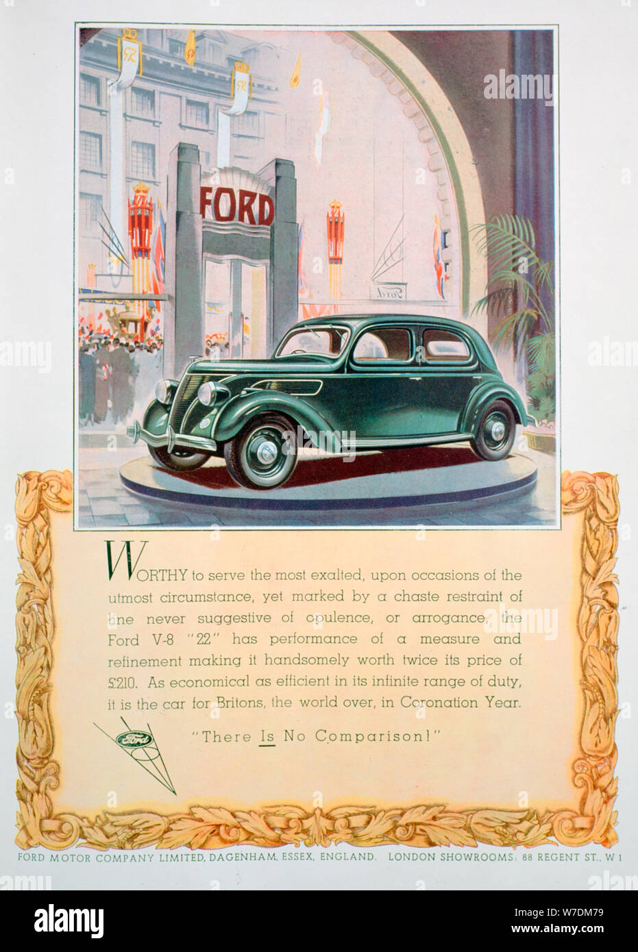 ford taunus coupe occasion on Ford Car Advert High Resolution Stock Photography And Images Alamy