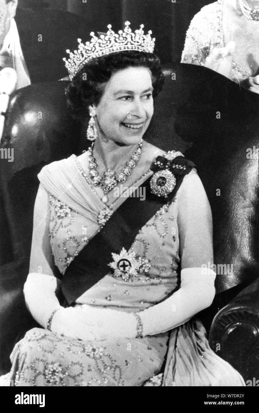 Elizabeth ii family 1977 queen Black and White Stock Photos & Images