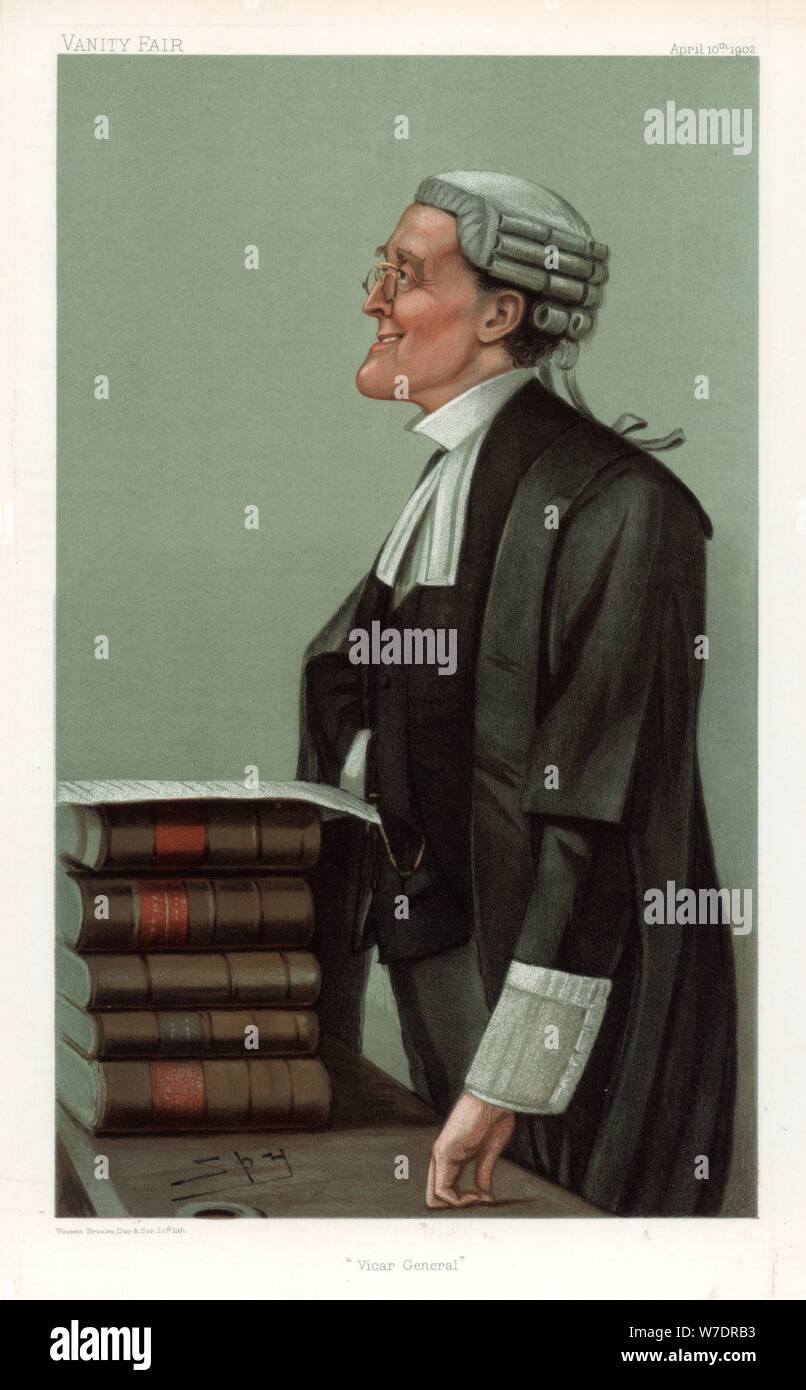'Vicar General', 1902. Artist Spy Stock Photo Alamy