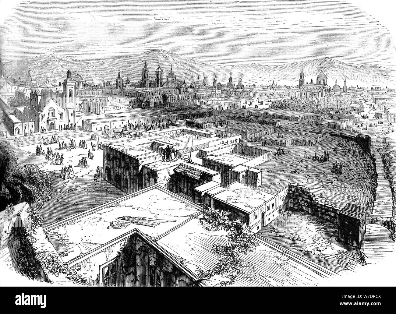 19th century mexico city hi-res stock photography and images - Alamy