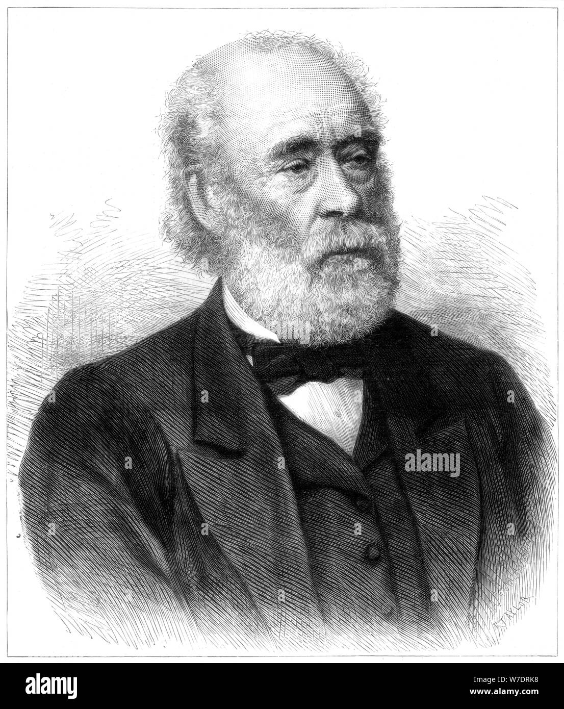 Sir Joseph Whitworth, British mechanical engineer, 1887. Artist