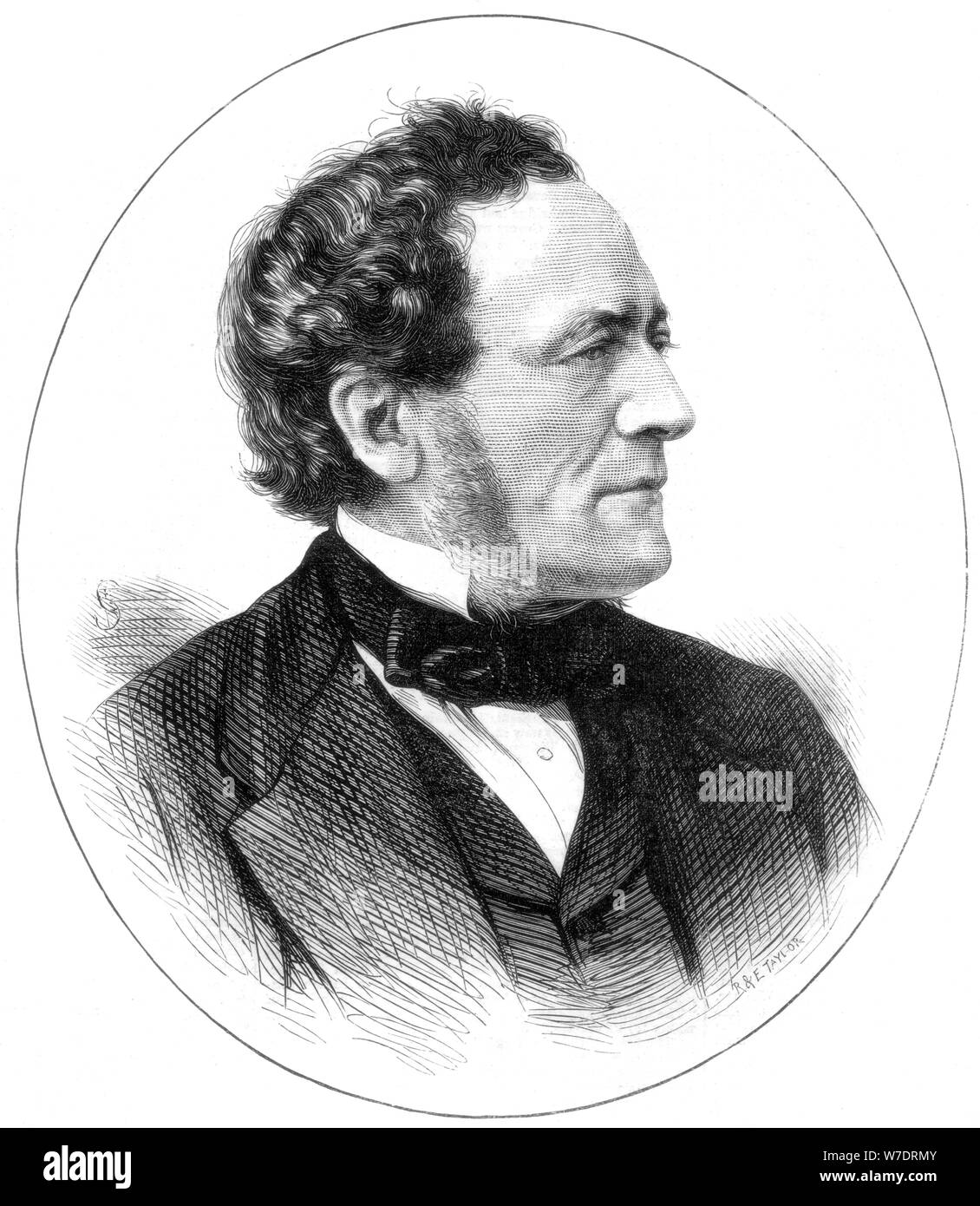 Louis Buffet Prime Minister Of France 1875 Artist R E Taylor Stock Photo Alamy