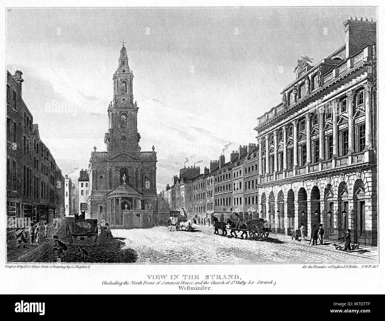 View strand street Black and White Stock Photos Images Alamy