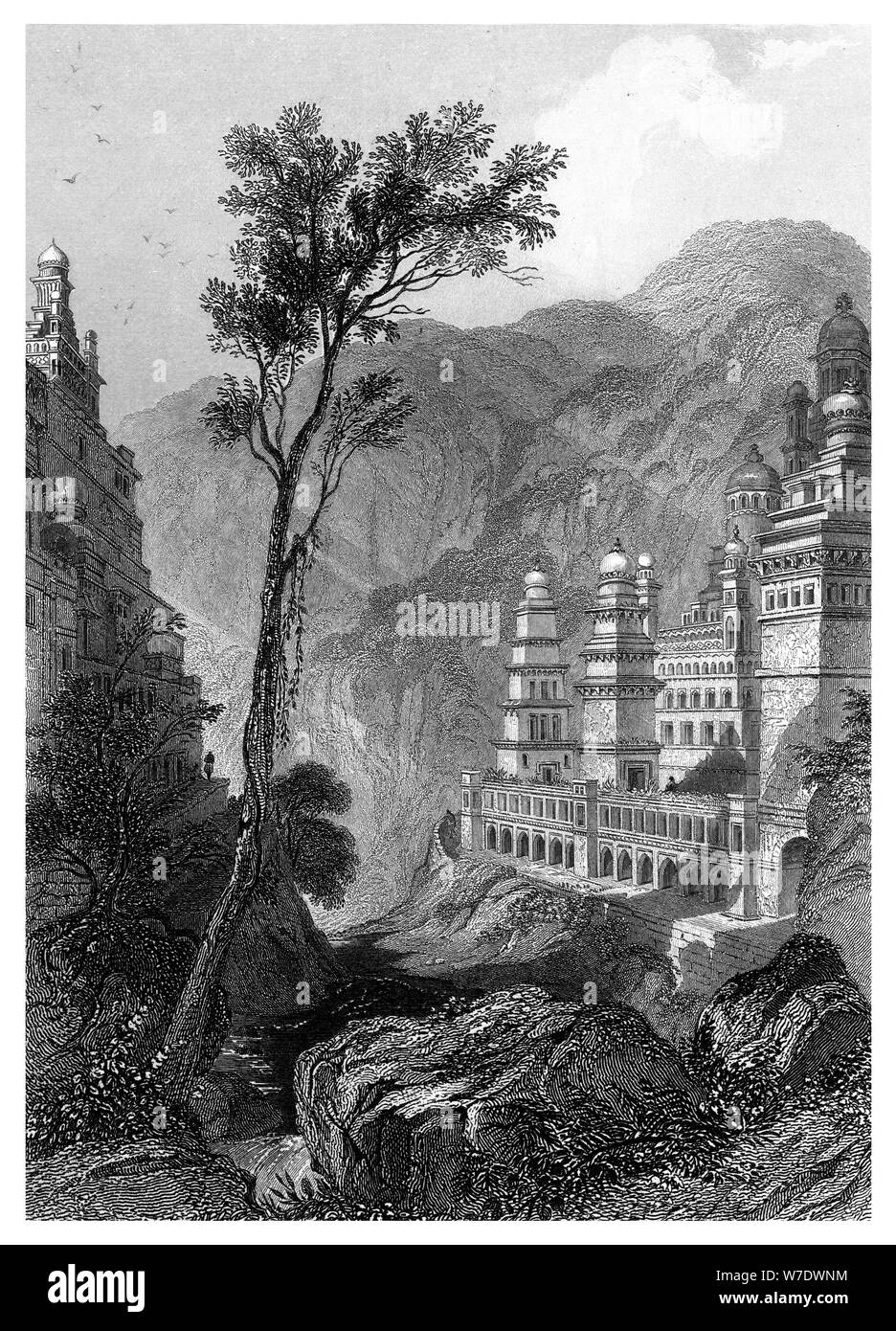 'Jain Temples, Muktagerri, Specimens of Hindu Architecture'.Artist