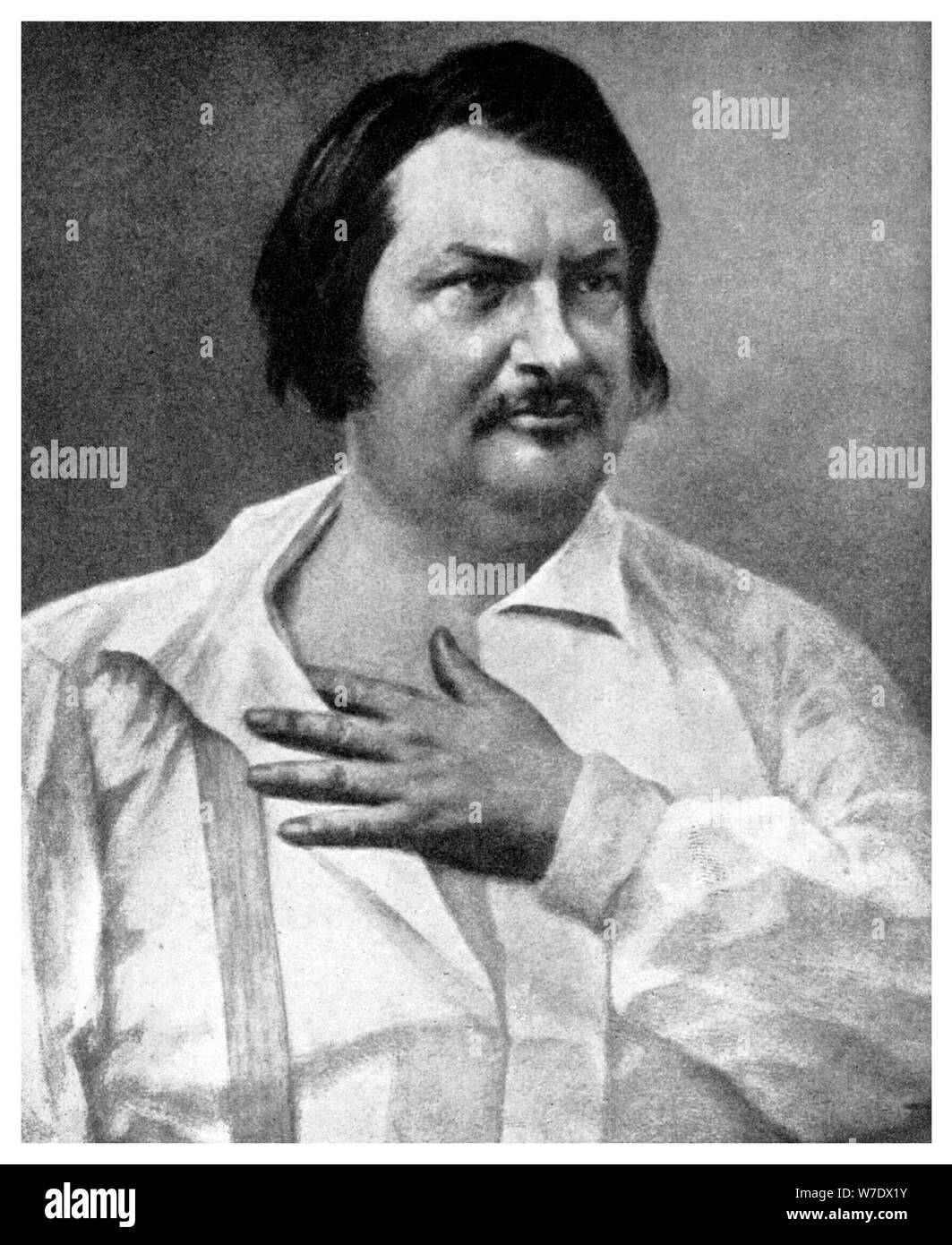Honore de Balzac, French novelist, 19th century (1956). Artist Unknown