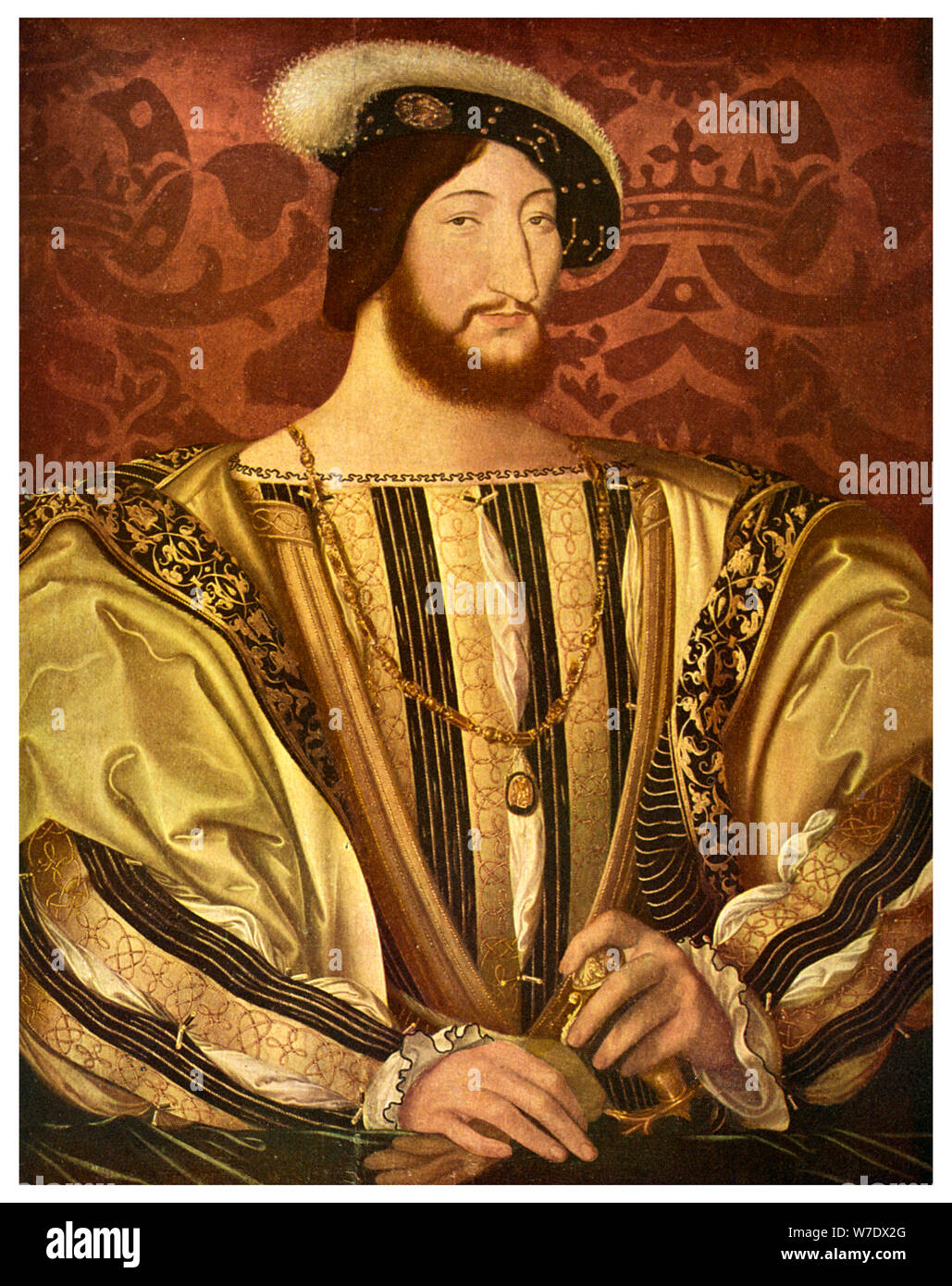 Francis I, King of France, c1520-1525 (1956). Creator: Unknown. Stock Photo