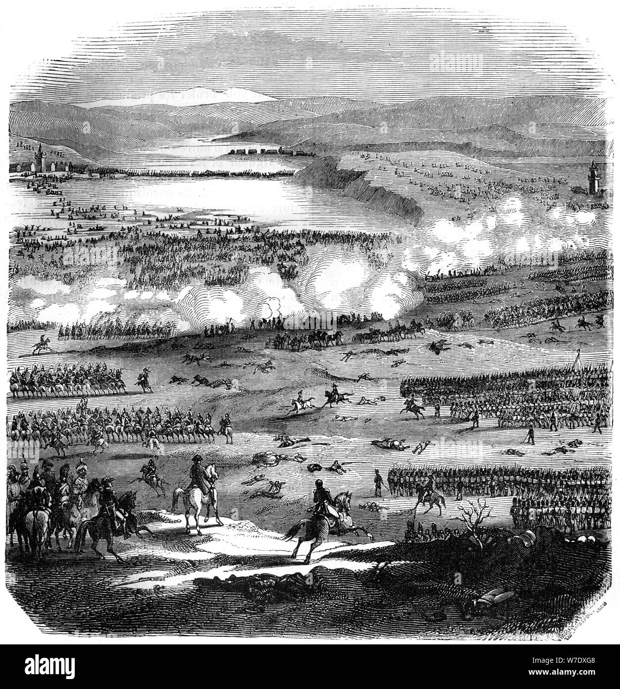 Battle of Austerlitz, 2nd December 1805 (1882-1884). Artist: Unknown Stock Photo