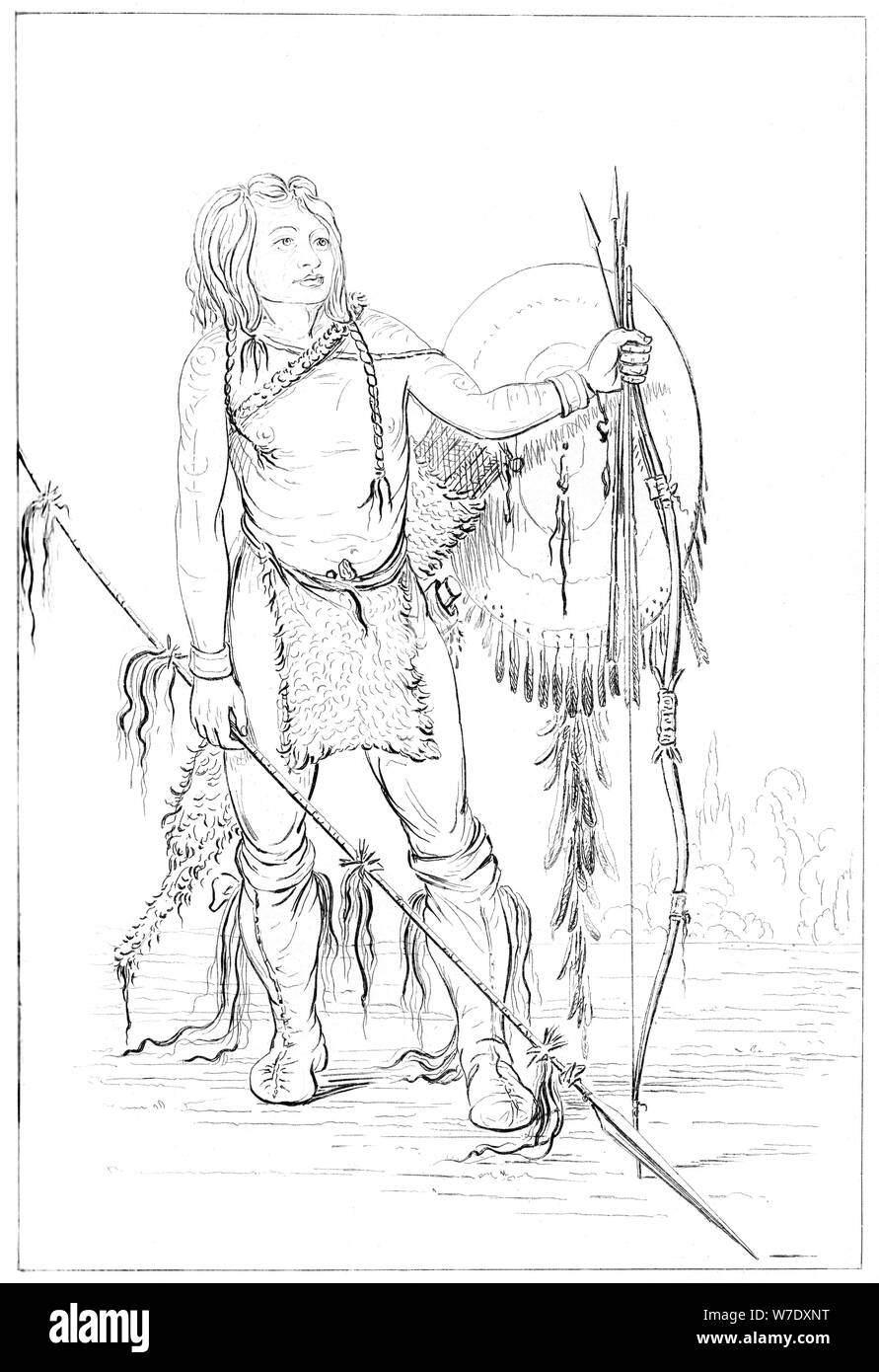 Native american war shield hires stock photography and images Alamy