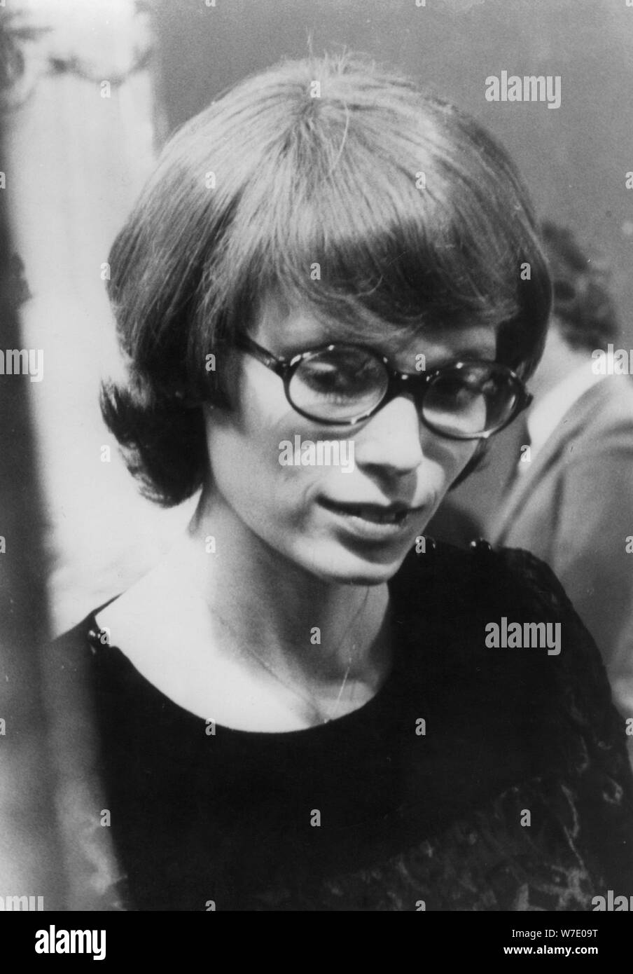 Mia Farrow, American actress and film star, c1972. Artist: Unknown Stock Photo