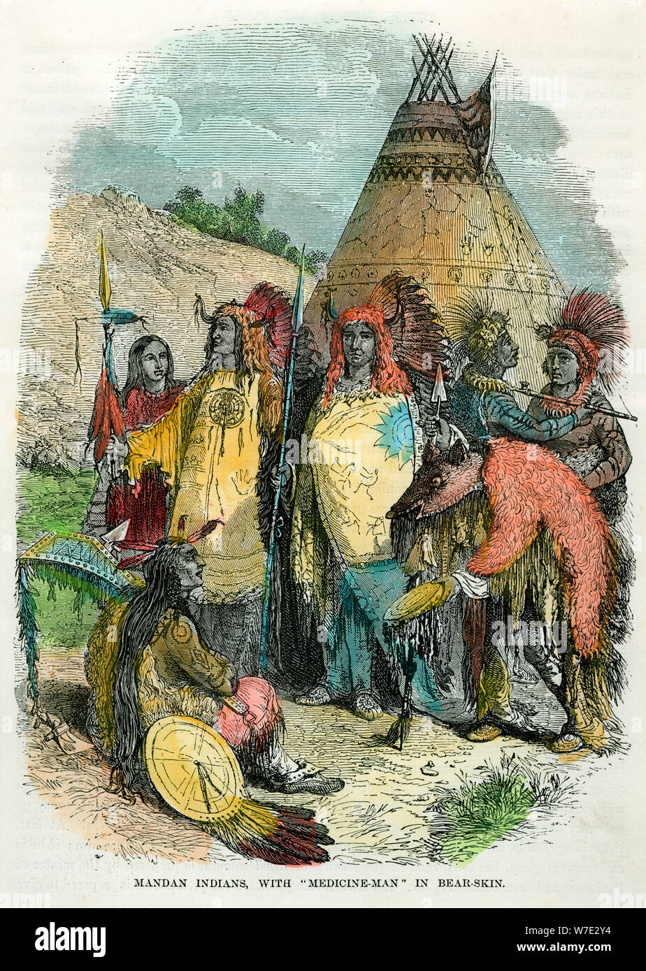 Native american indian medicine man hi-res stock photography and images ...