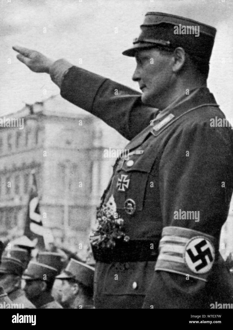 Hermann Göring, German Nazi politician and military leader, 1932. Artist: Unknown Stock Photo
