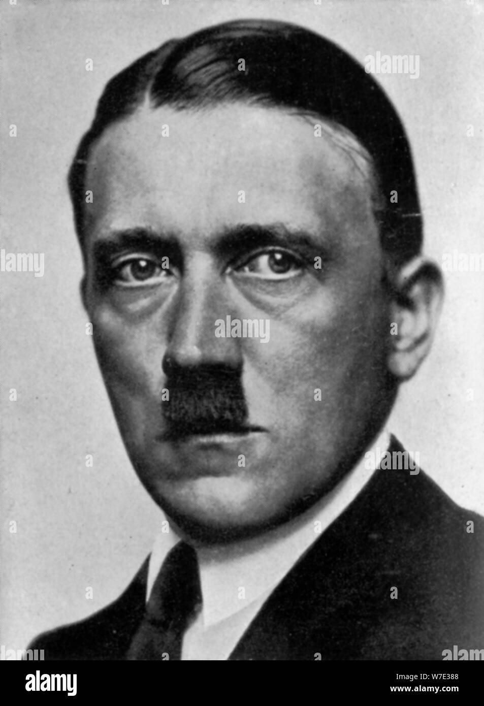 Adolf Hitler, Austrian born dictator of Nazi Germany, 1924. Artist ...