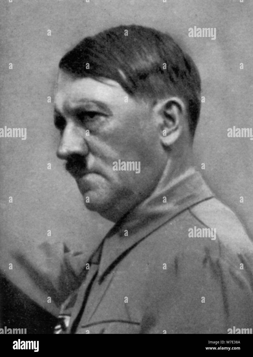 Adolf Hitler, Austrian born dictator of Nazi Germany, 1938. Artist: Unknown Stock Photo