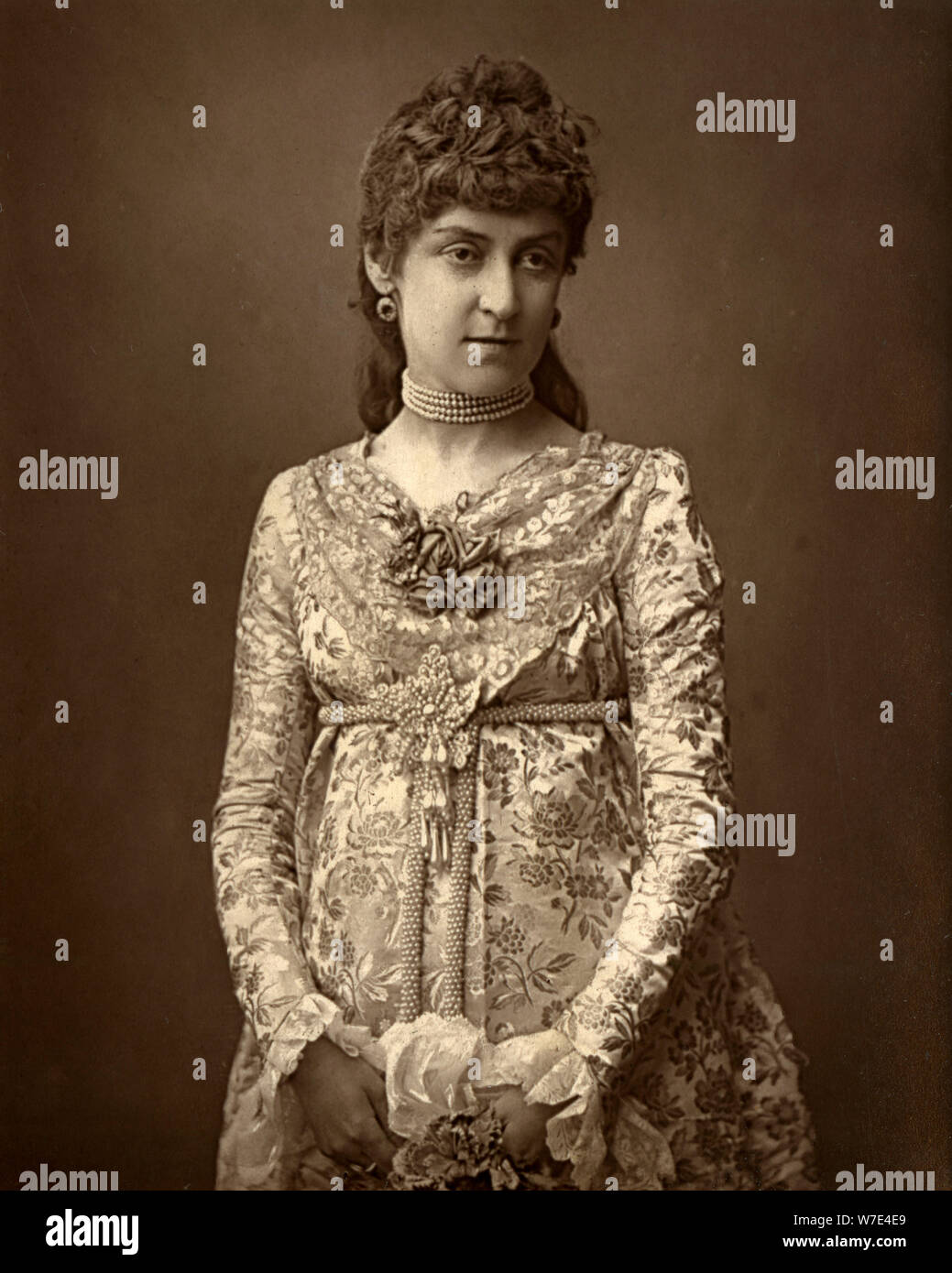 Angela Fenton, British actress, 1887.  Artist: Ernest Barraud Stock Photo