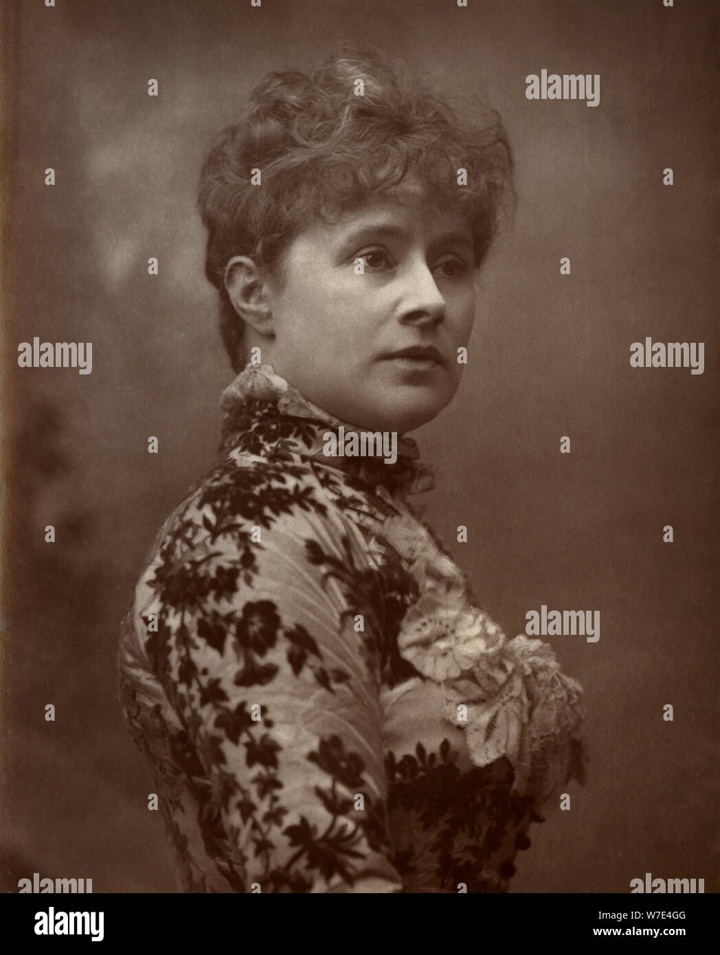 Alice Lingard, British actress and singer, 1884. Artist: Herbert Rose Barraud Stock Photo