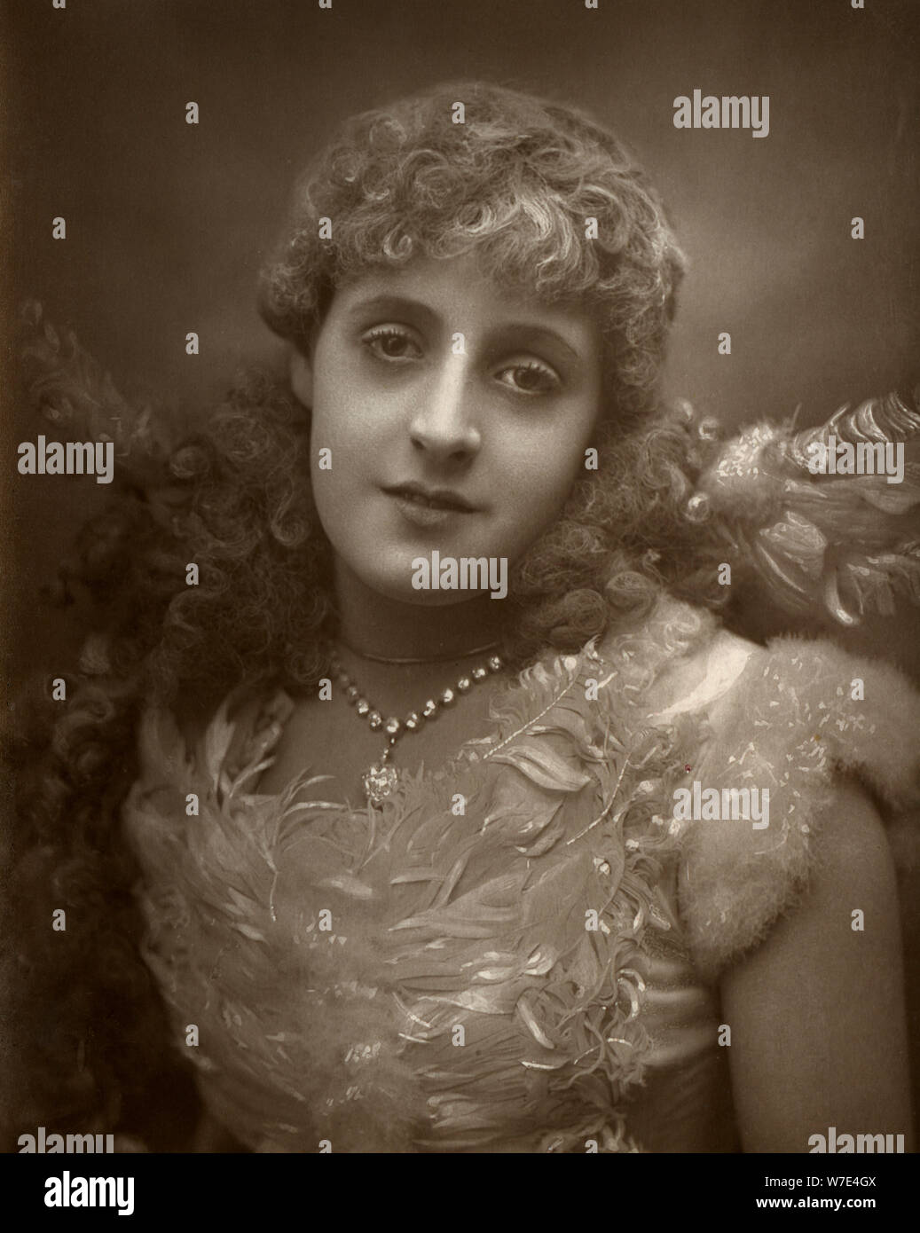 Phyllis Broughton, British actress, 1884. Artist Samuel A Walker Stock