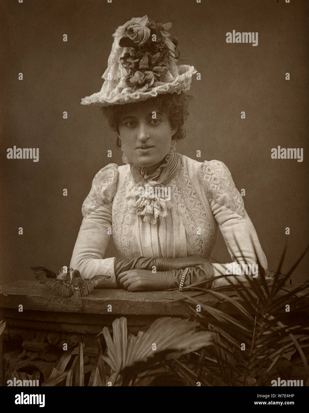 British actress Cissy Grahame in 'The Pickpocket', 1886.  Artist: Barraud Stock Photo