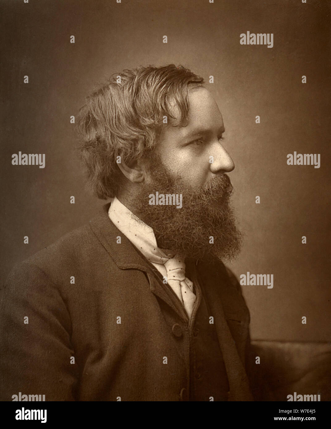 Henry Arthur Jones, British playwright, 1886. Artist: Barraud Stock Photo